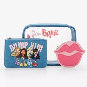 Exclusive Bratz Cosmetic Bag Set- NEW WITH TAGS